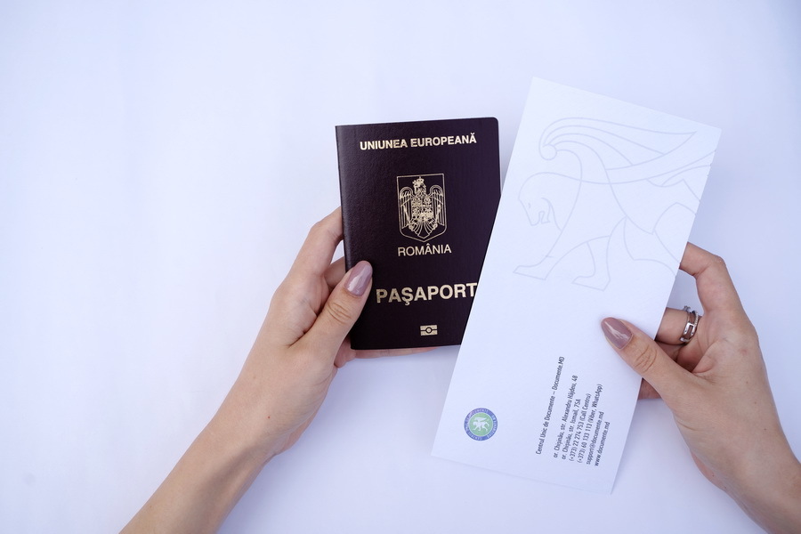 Заграничный паспорт Румынии