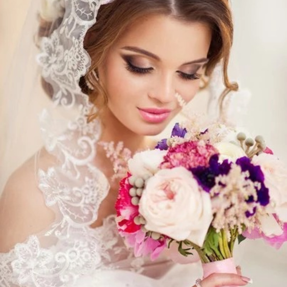 фата невесты в наличии в москве