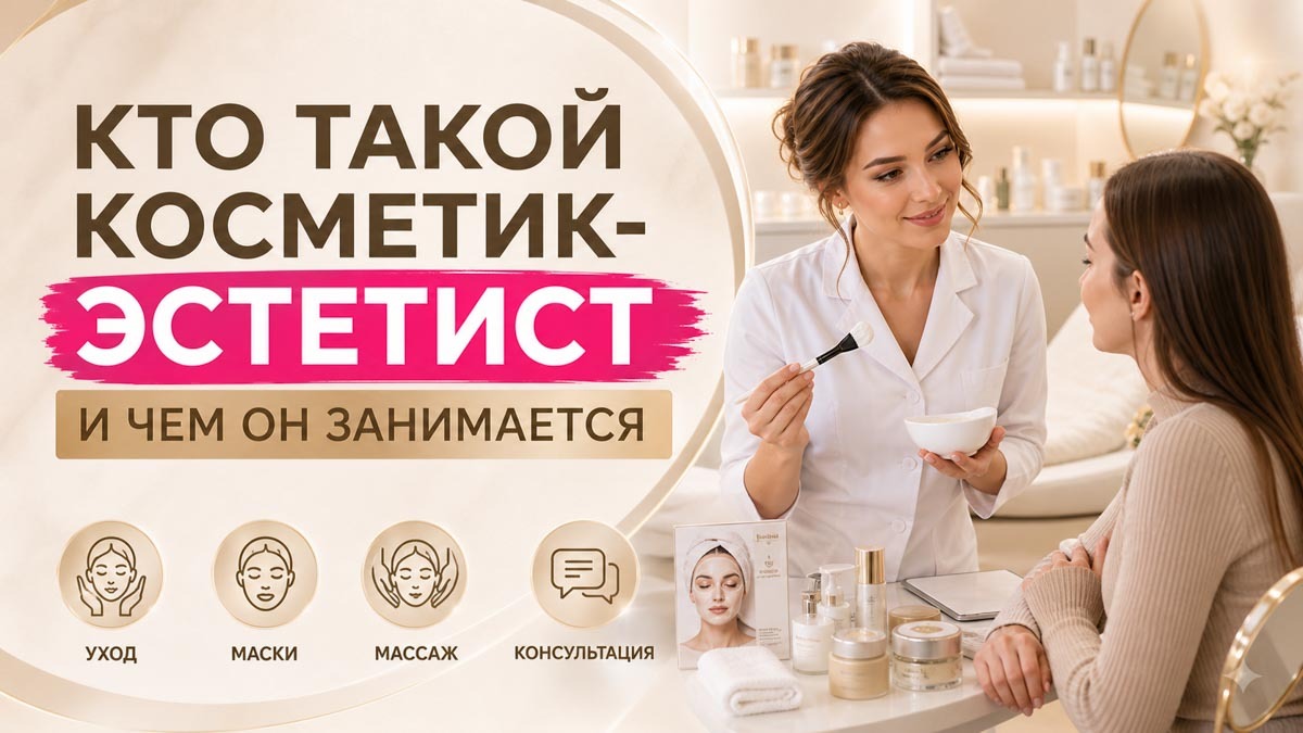 Кто такой косметик-эстетист и чем он занимается