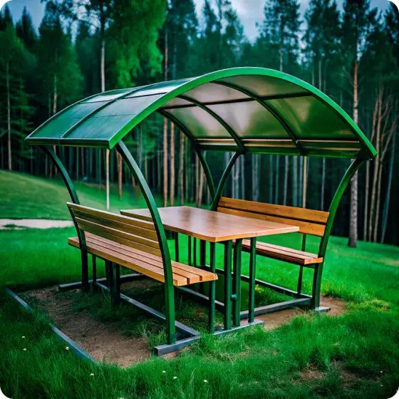 садовые беседки
