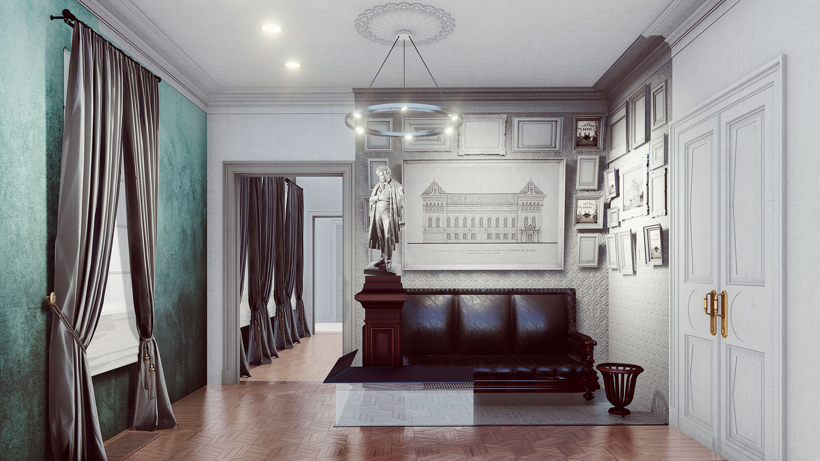 Дом Третьяковых. Реставрация