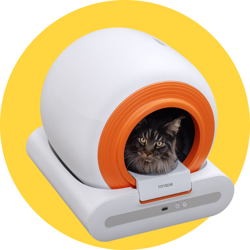Автоматический лоток туалет для кошек Tonepie