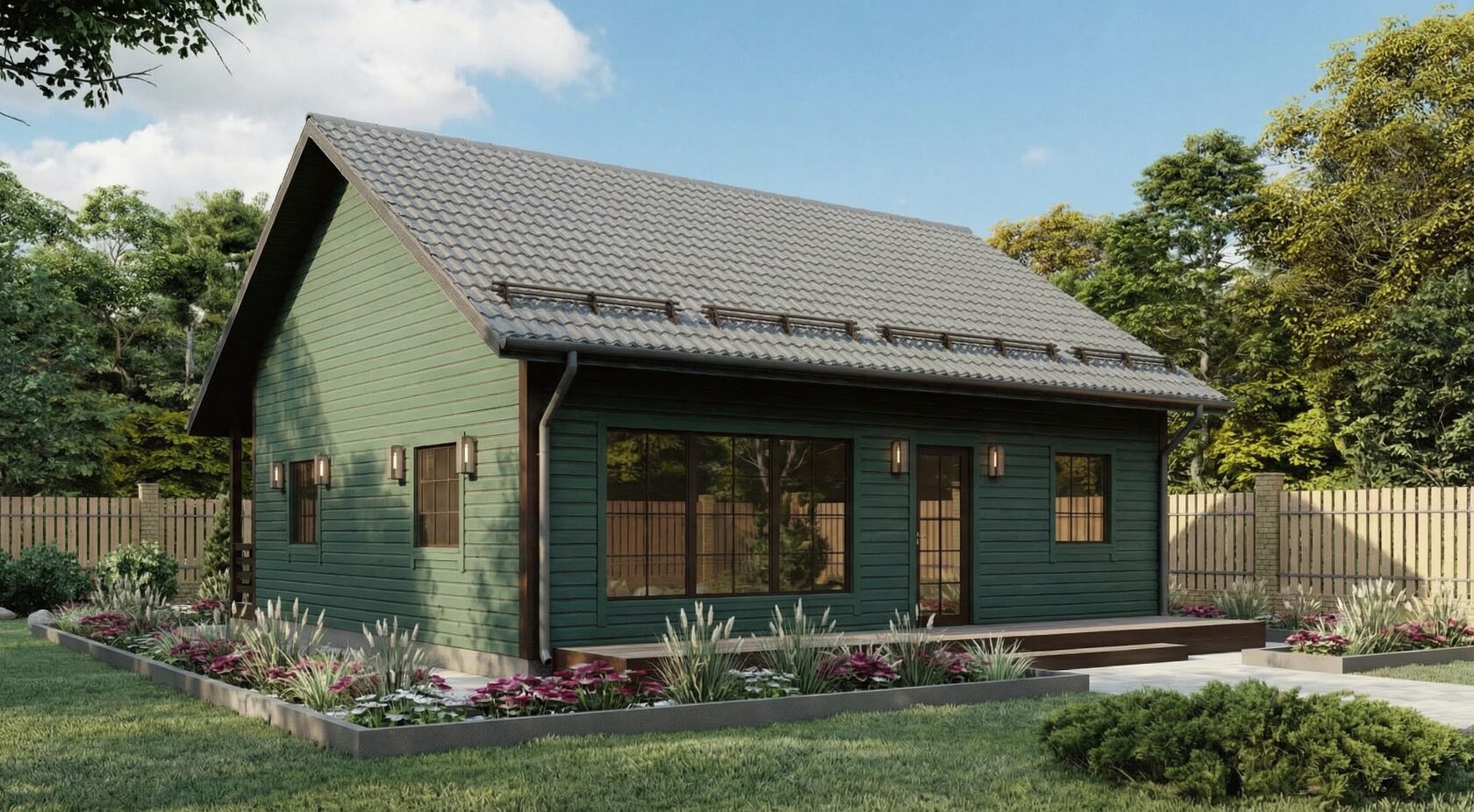 Фасад дома 2