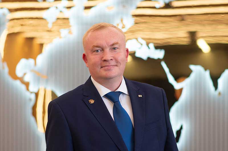 Aleksander Lisoy, head of environmental strategy and EMS in the Environmental Safety Department at Kola MMC.