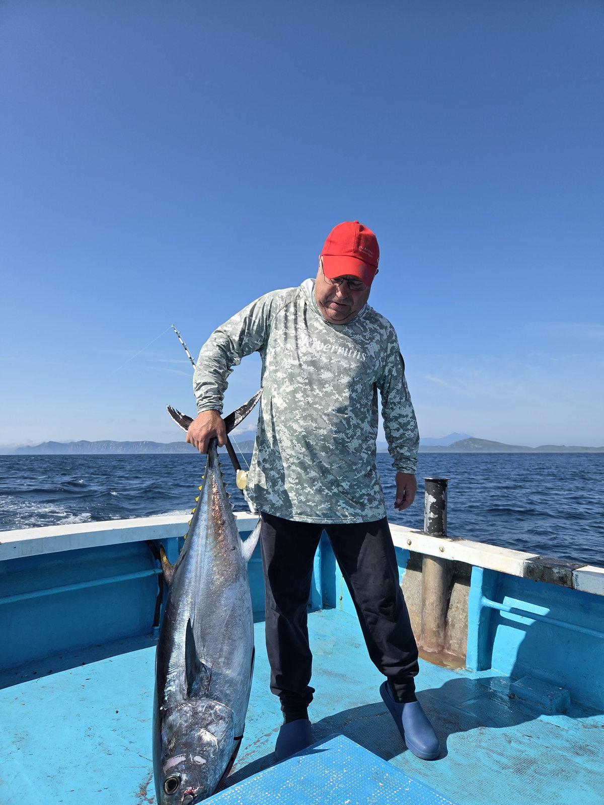 Морская рыбалка на Кунашире