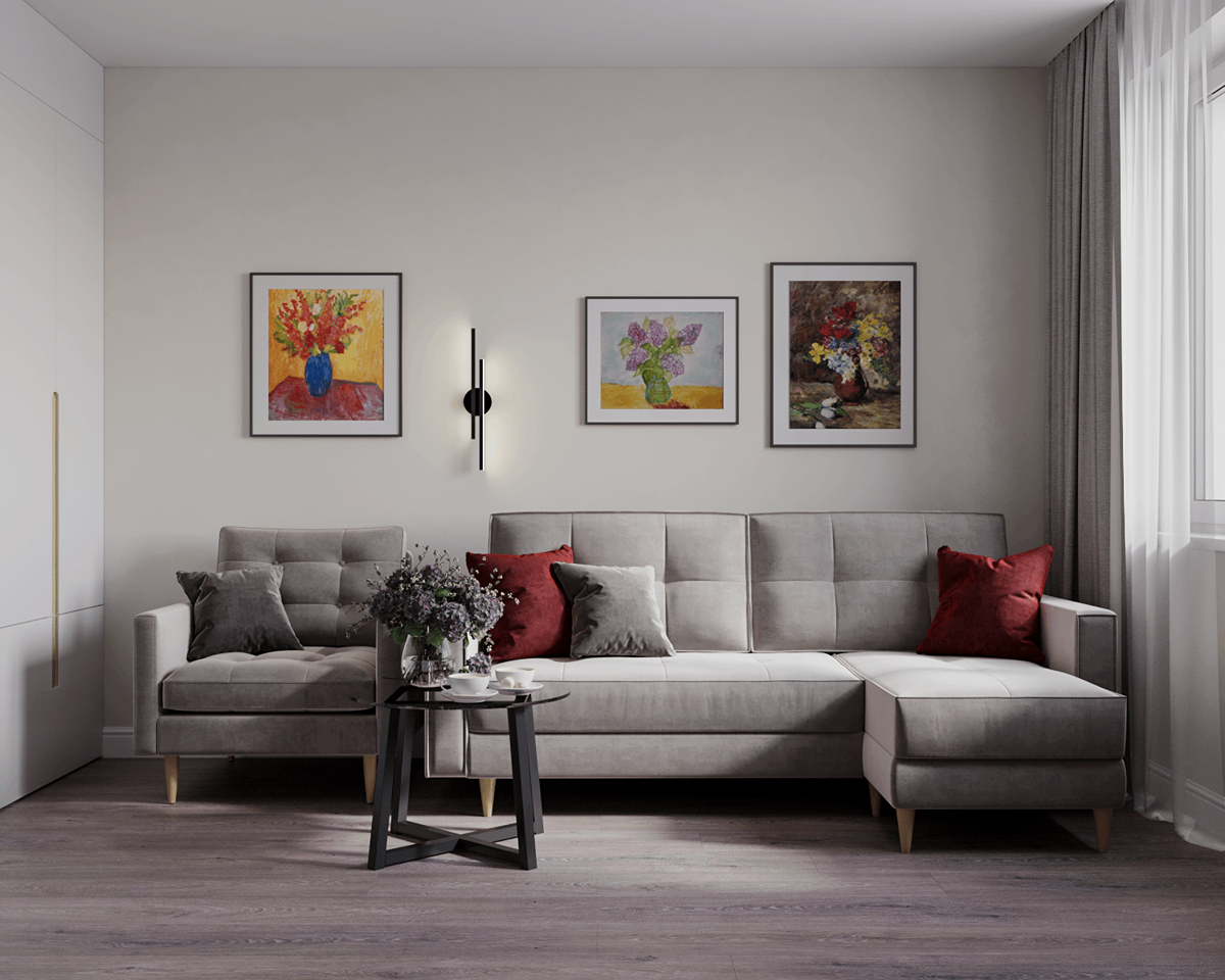 Дизайн интерьера Космическая