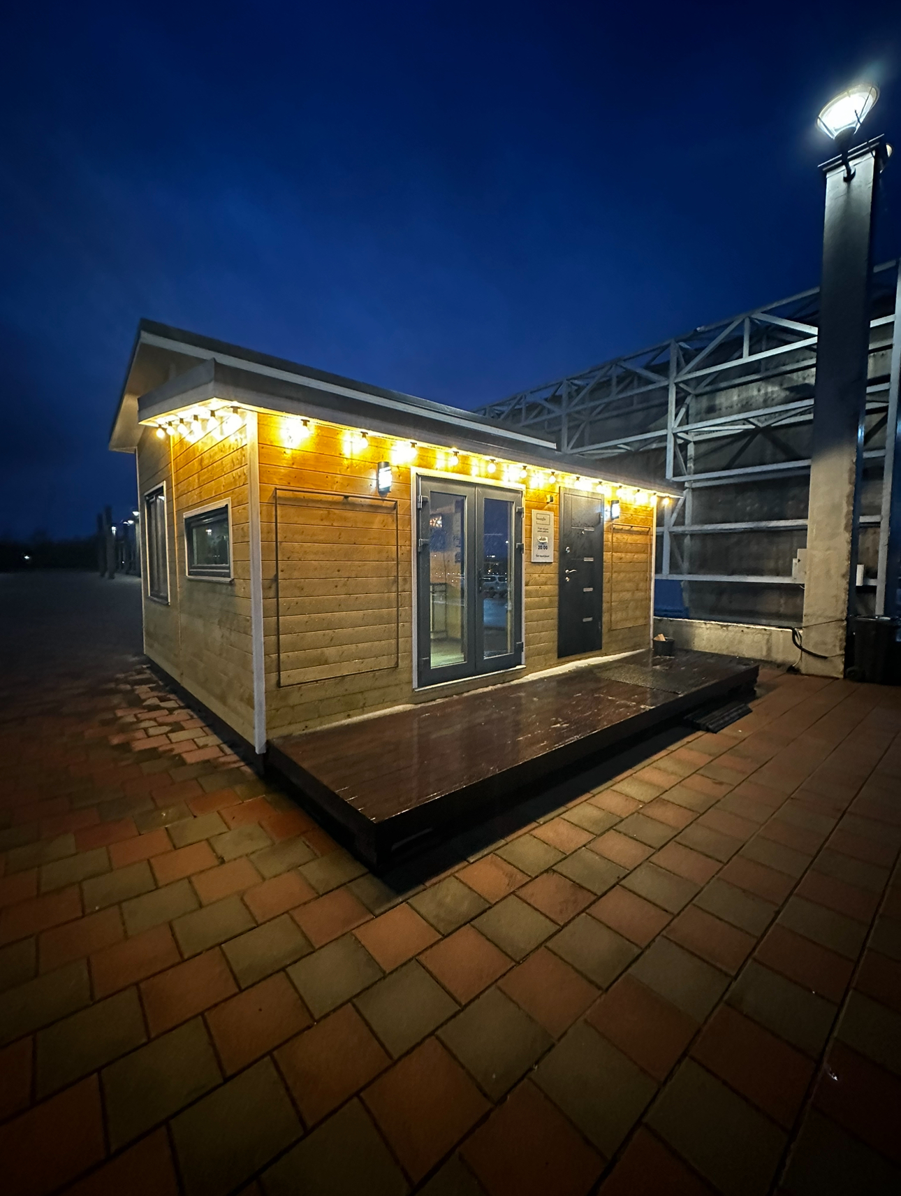 Модульный дом в Тимашевска веранда