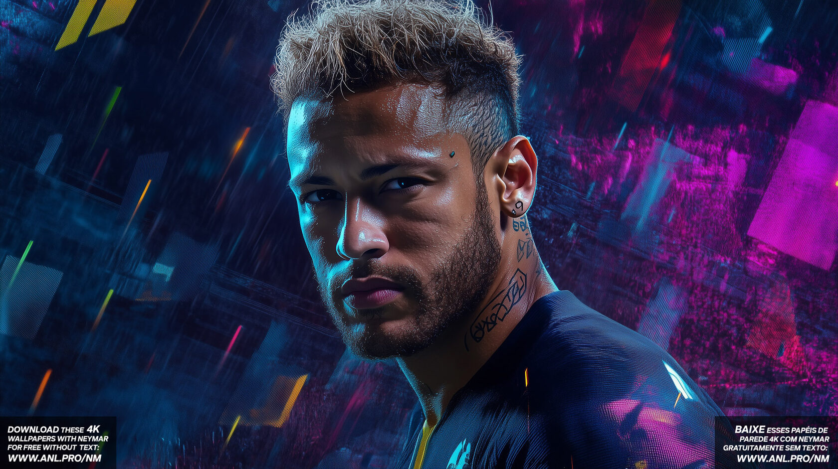 Neymar Jr. papéis de parede para pc 4k 2k 1080p