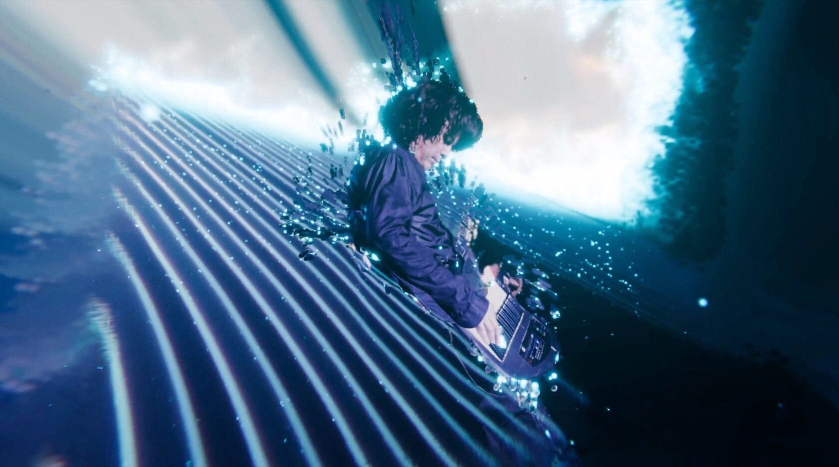 Jean-Michel Jarre OXYGEN demo created with ML Sharp and Unity VFX Graph