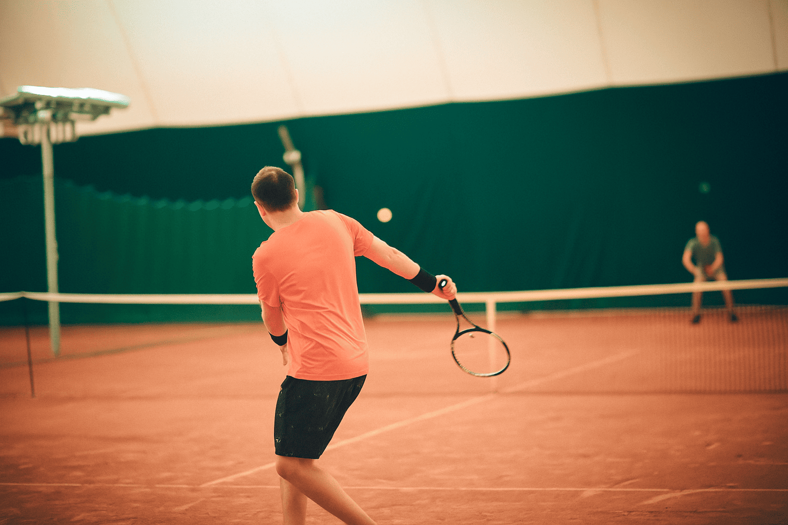 Спарринг по большому теннису