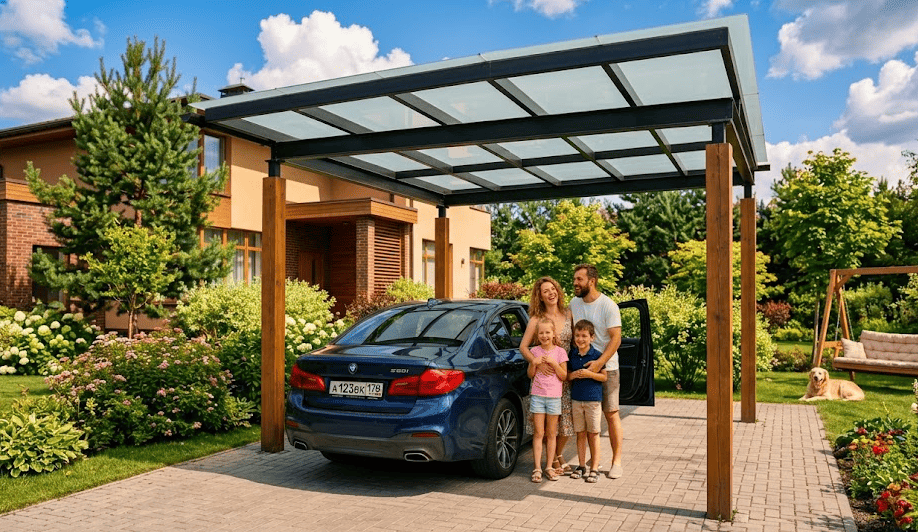 Навес для авто