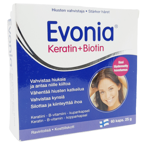 Витамины evonia для волос и ногтей 56 таблеток hankintatukku