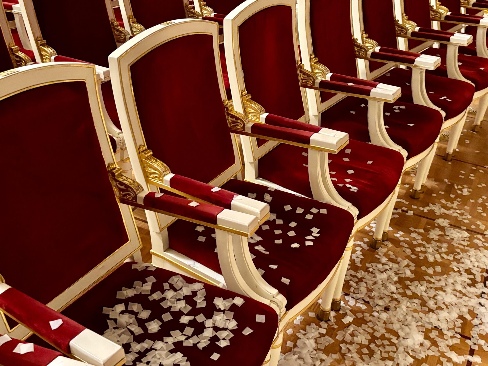 Премьера «Анны Карениной» на Исторической сцене Малого театра.