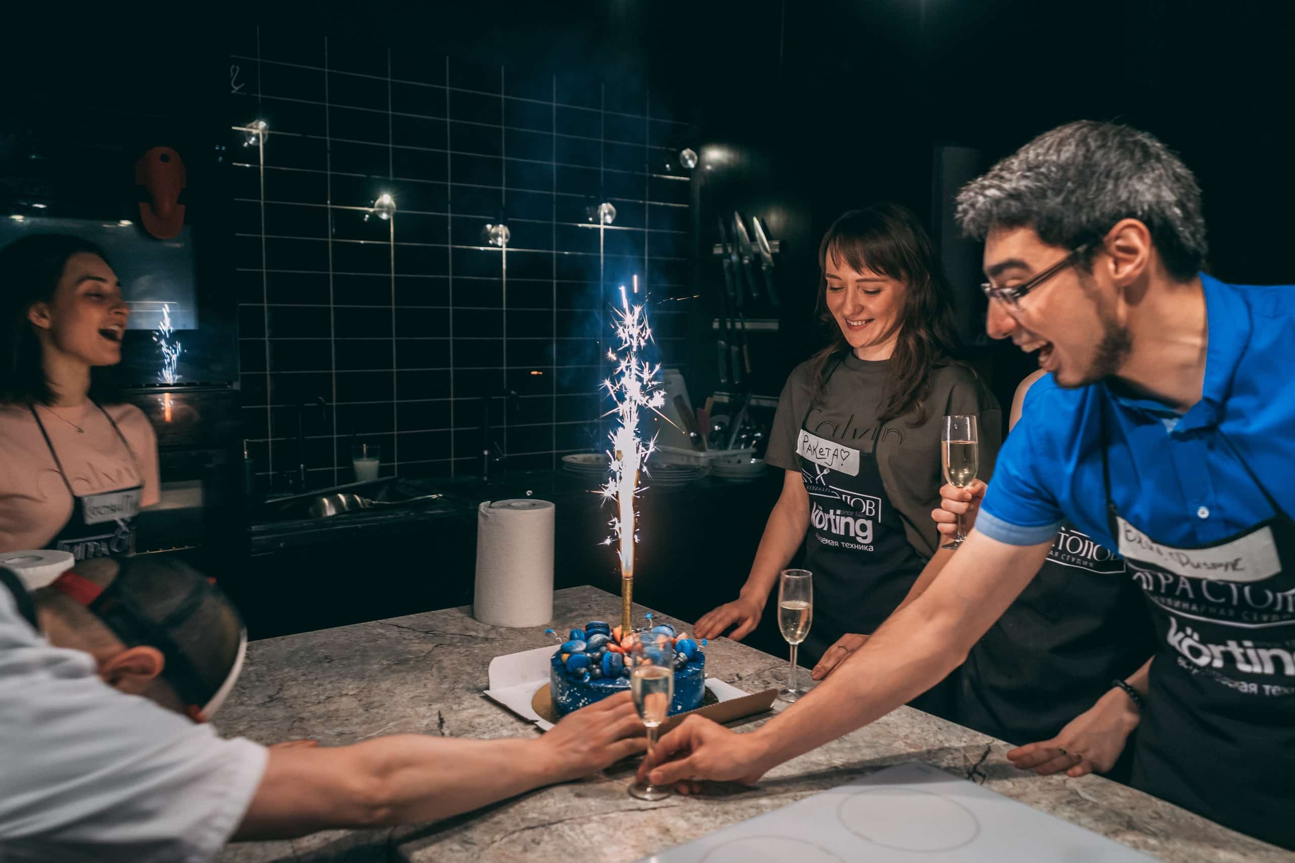 Кулинарный мастер-класс на день рождения в Москве 