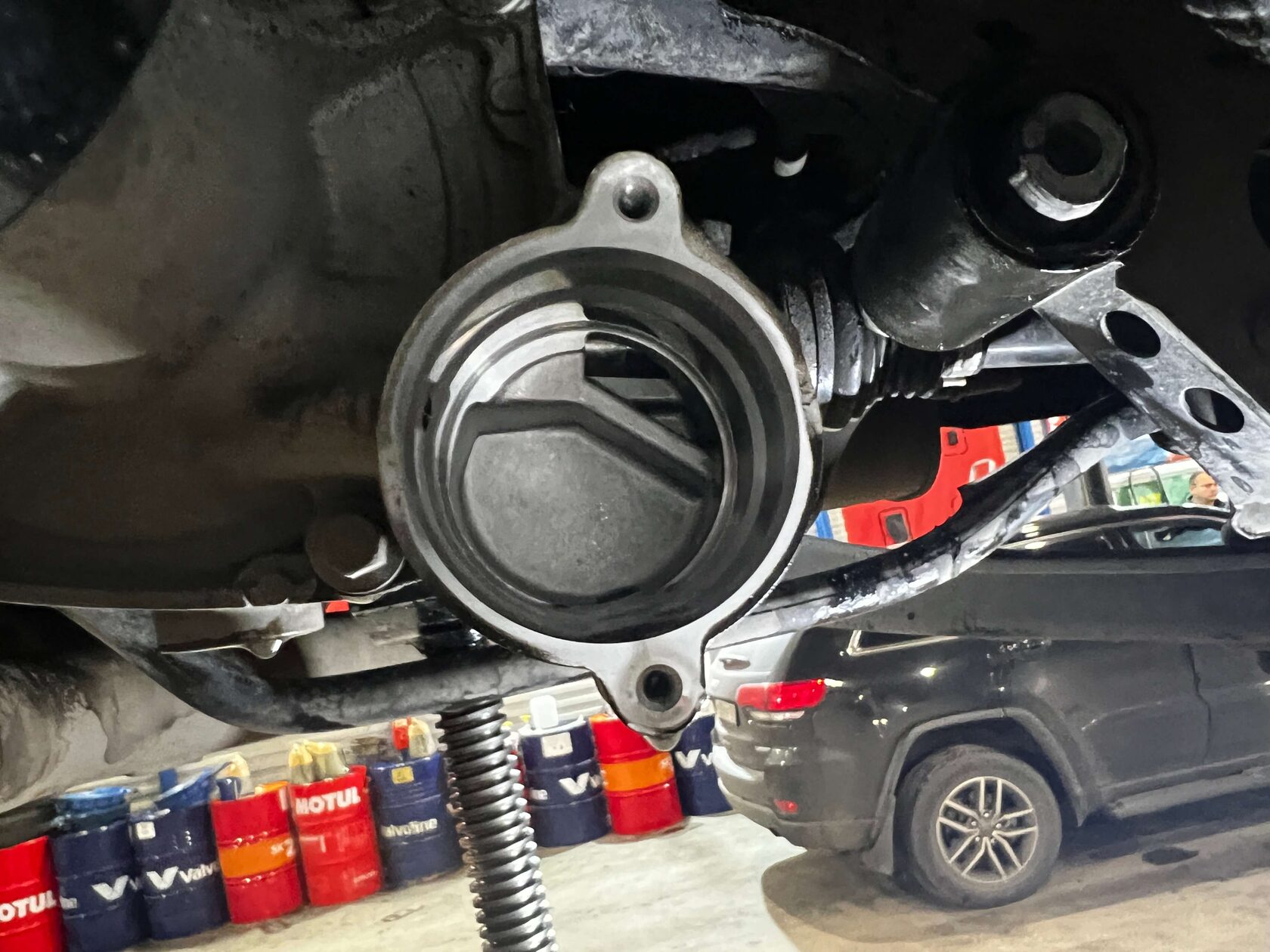 Мойка отсека насоса Haldex