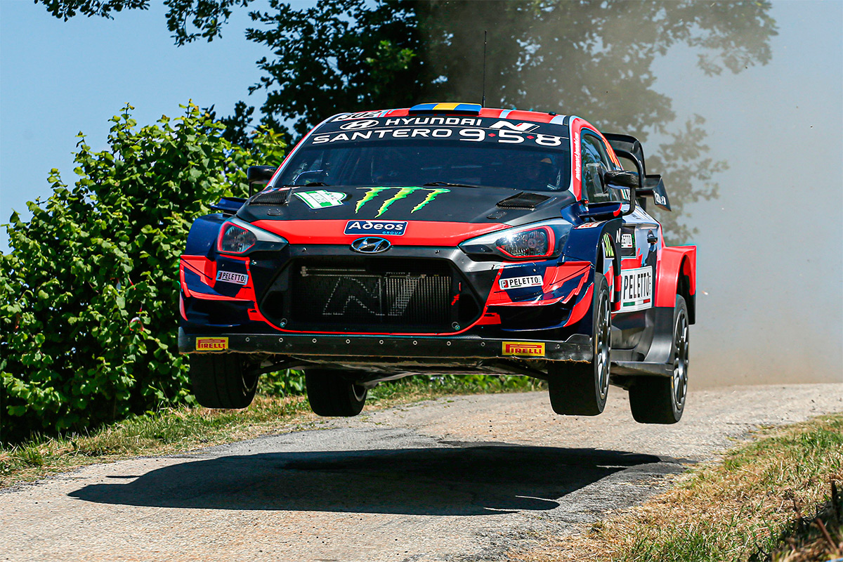 Оливер Сольберг и Аарон Джонстон, Hyundai i20 Coupe WRC, Rally di Alba 2021