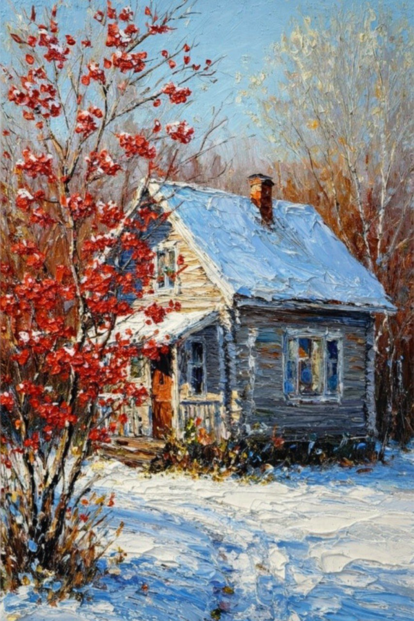 Деревенский домик