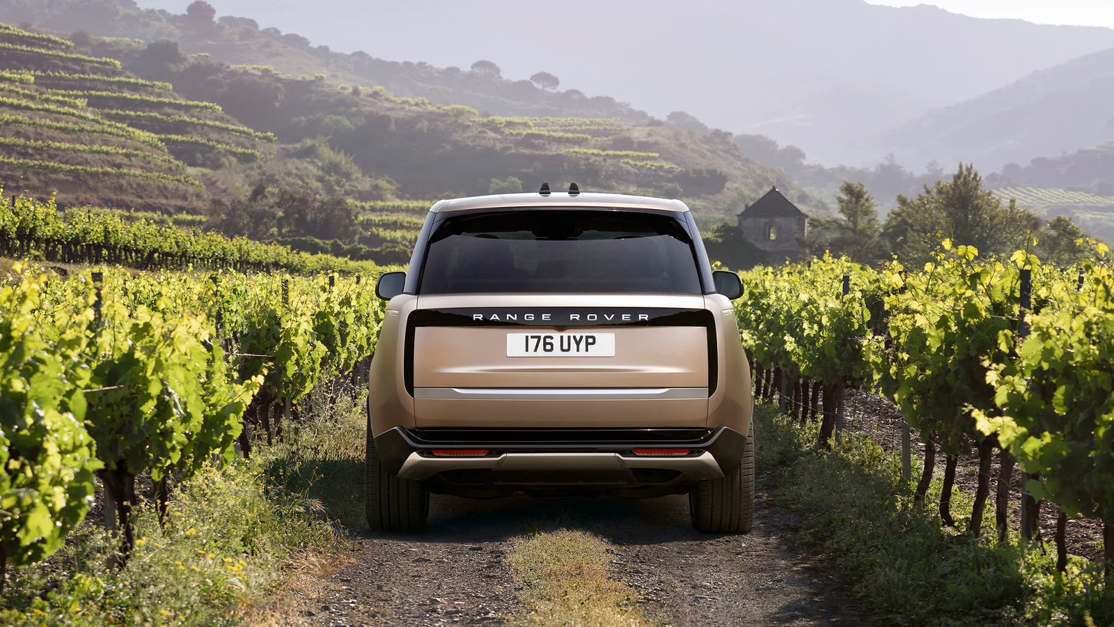 Range Rover, вид сзади