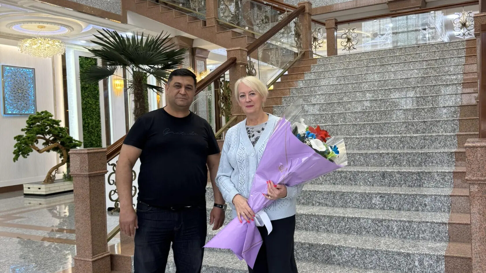 Письмо благодарности от отеля Anis Hotel Президенту АТиМО Пироговой Ольге Вячеславовне