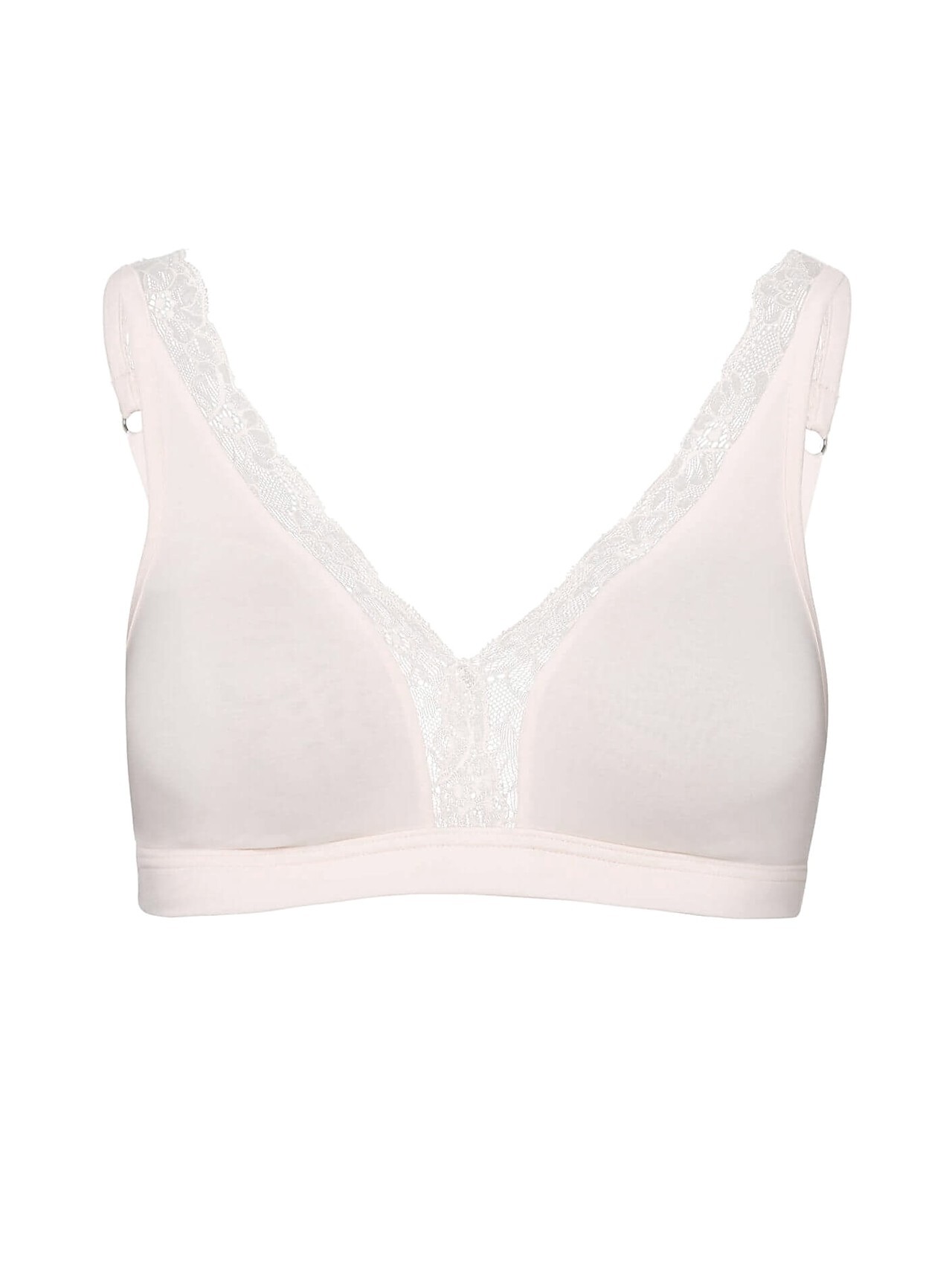 Бюстгальтер с кружевной вставкой Hanro
