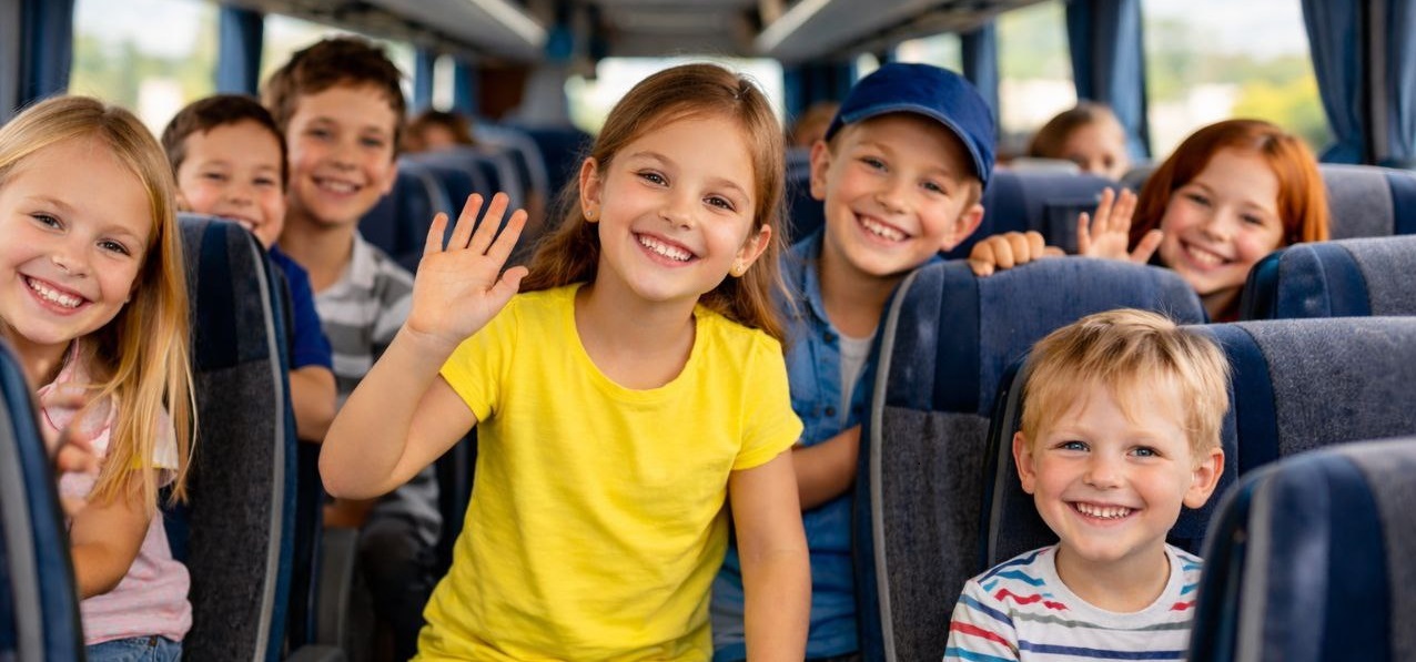 автобус для перевозки детей