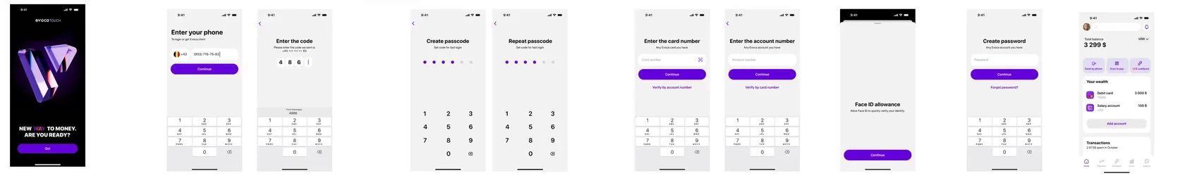 Flujo completo del alta rediseñada, de teléfono a inicio