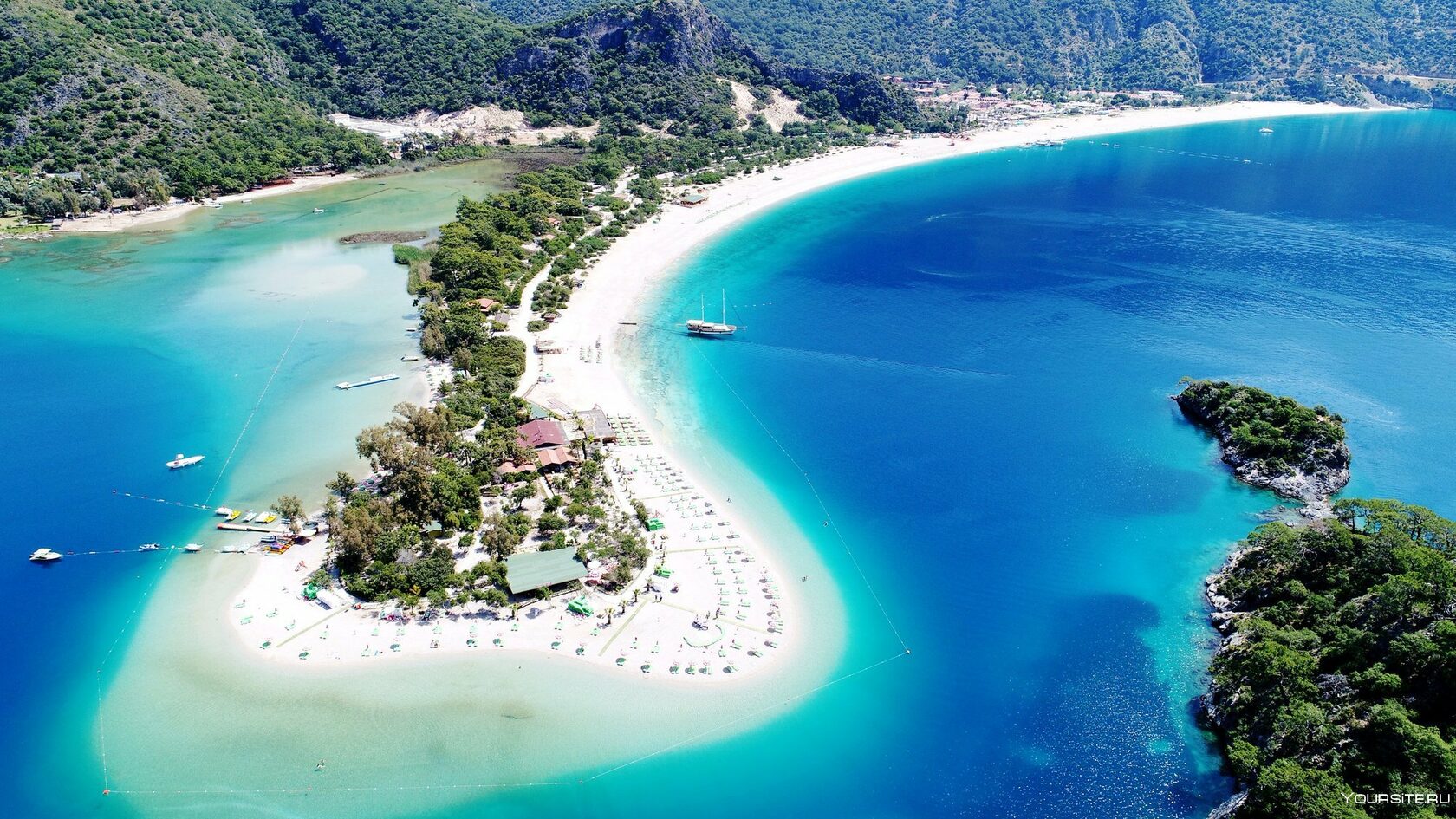 Голубая Лагуна в Турции Oludeniz