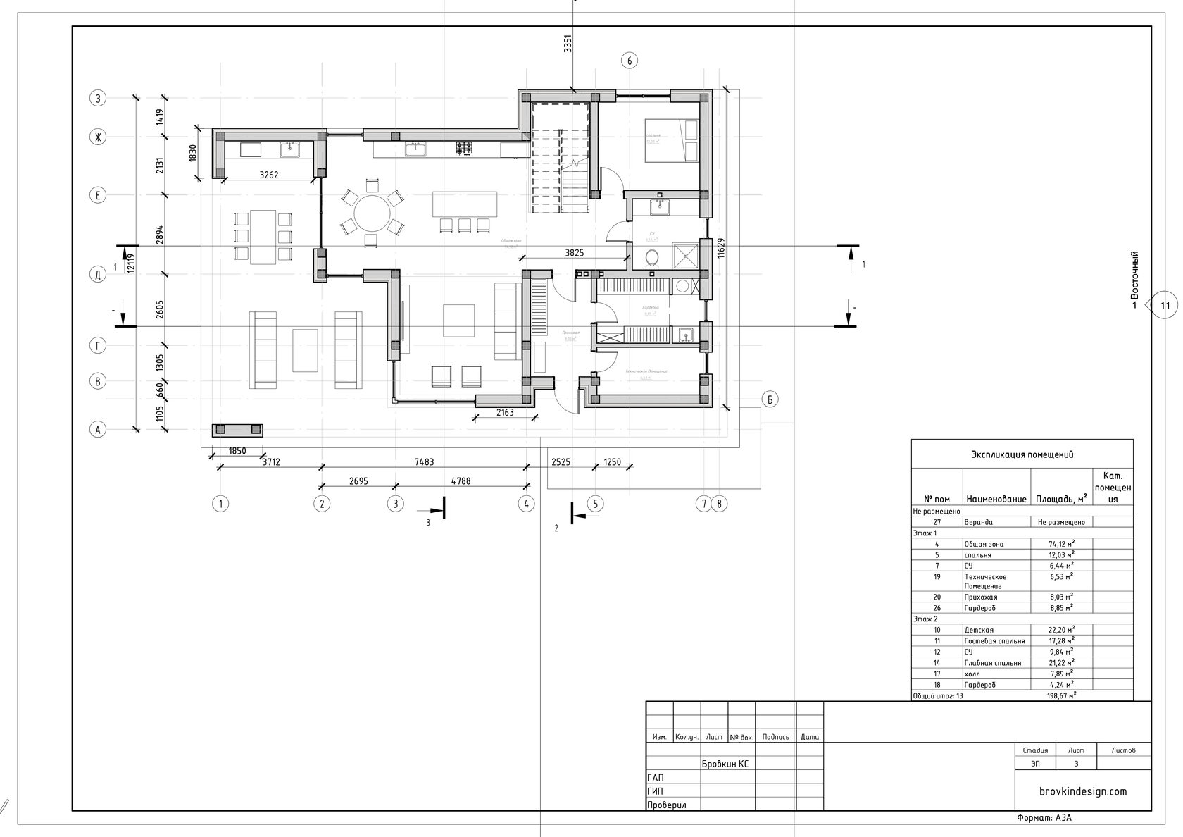 Заказать архитектурный проект дома, BROVKIN DESIGN