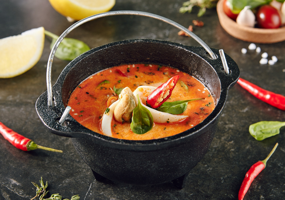 Том ям кунг, пошаговый рецепт с фотографиями – Тайская кухня: Супы. «Еда»