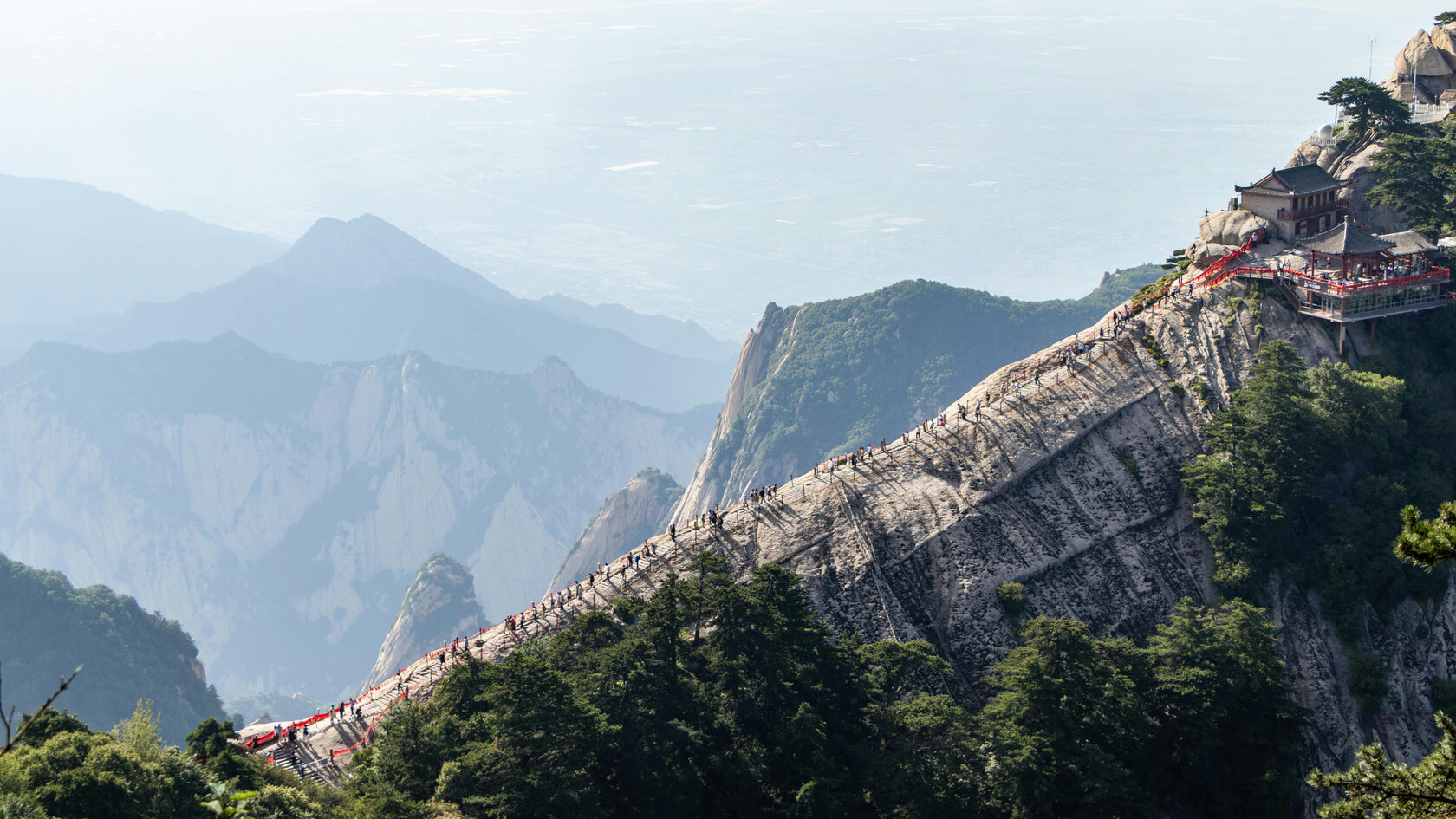 Гора Хуашань. Китай