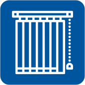 иконка вертикальные жалюзи