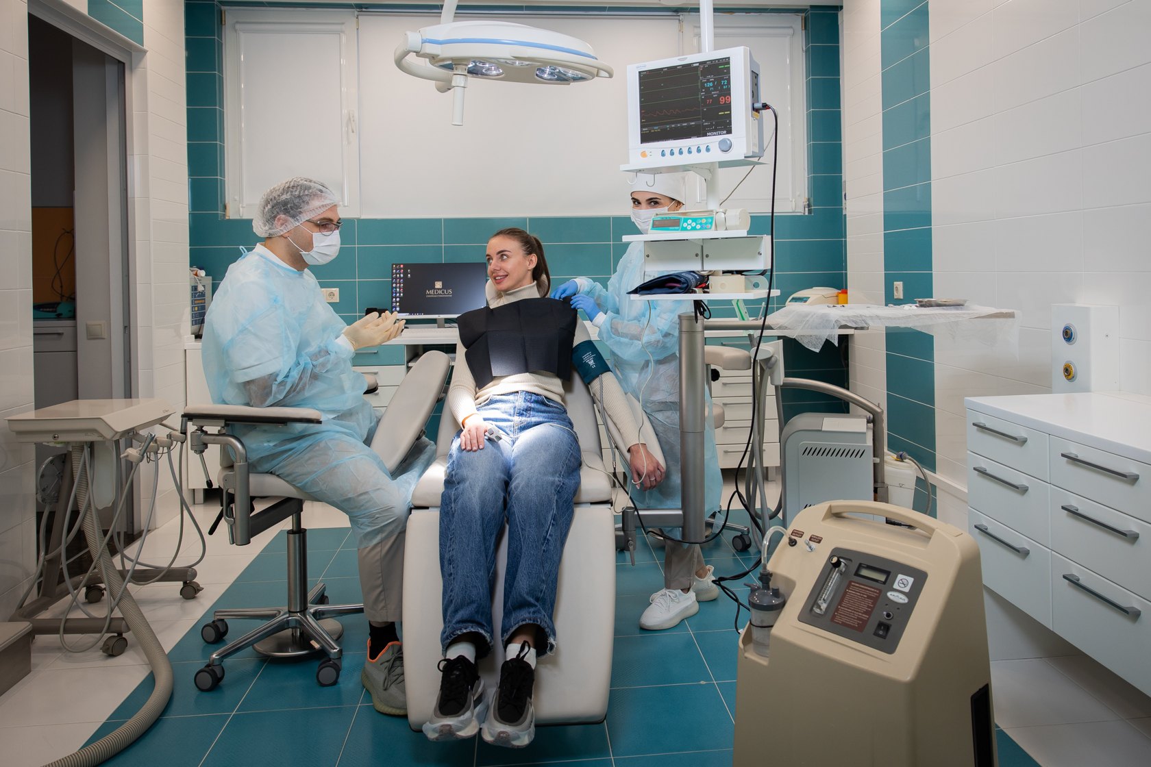 Фотография приёма из архива MEDICUS