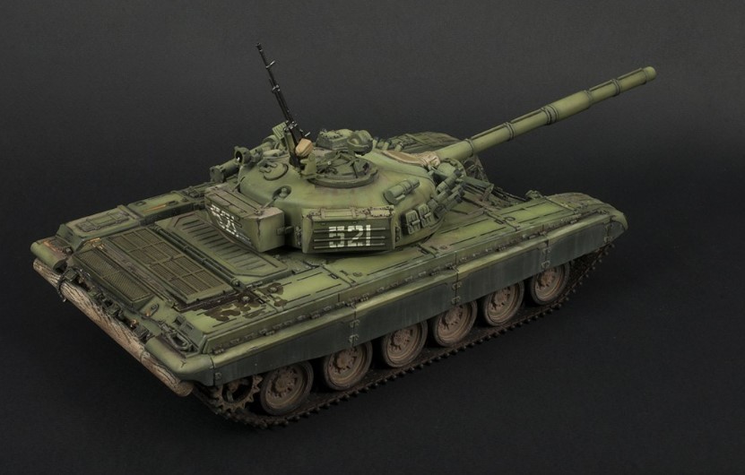 Модель танка Т-72А — Студия D63