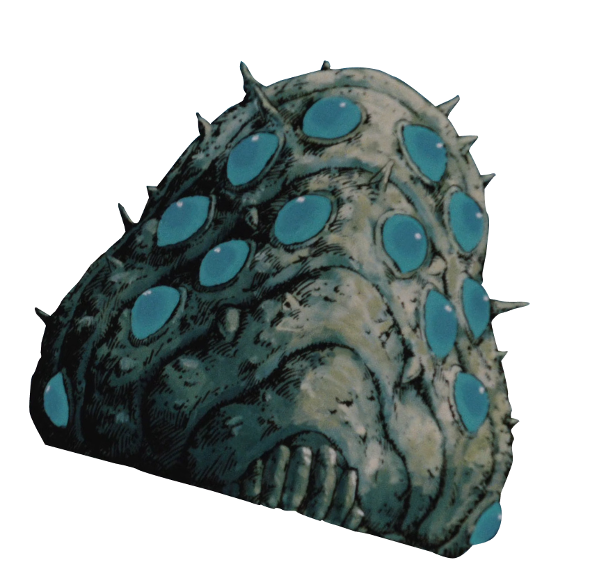 a big shelled creature 