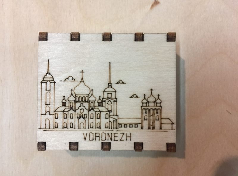 Спички сувенирные на магните города России - Ярославль