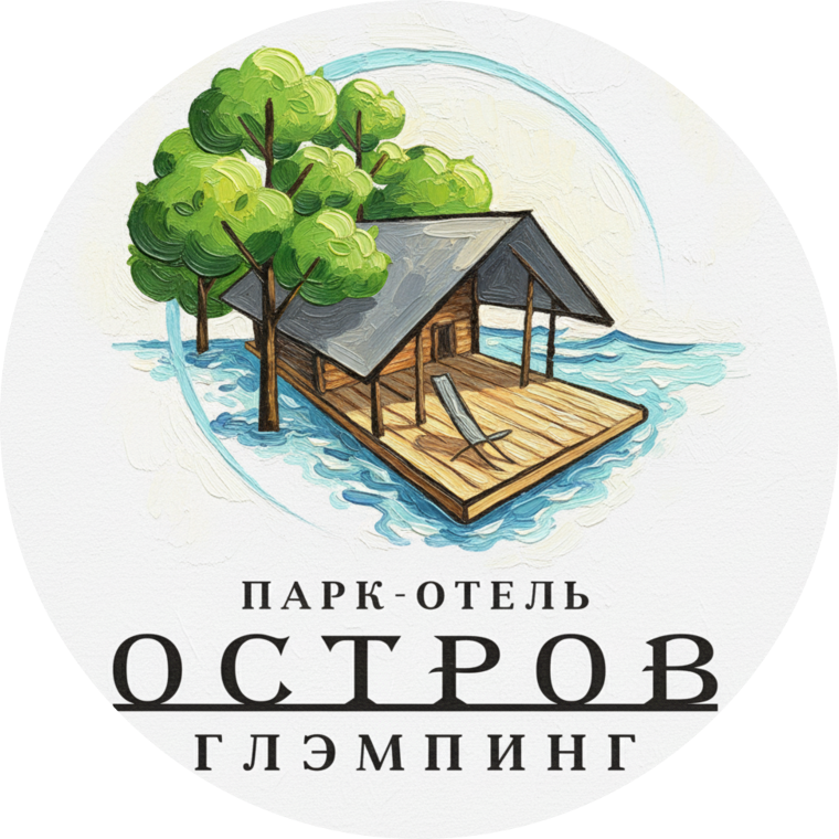Главная страница глэмпинга Остров Подмосковье
