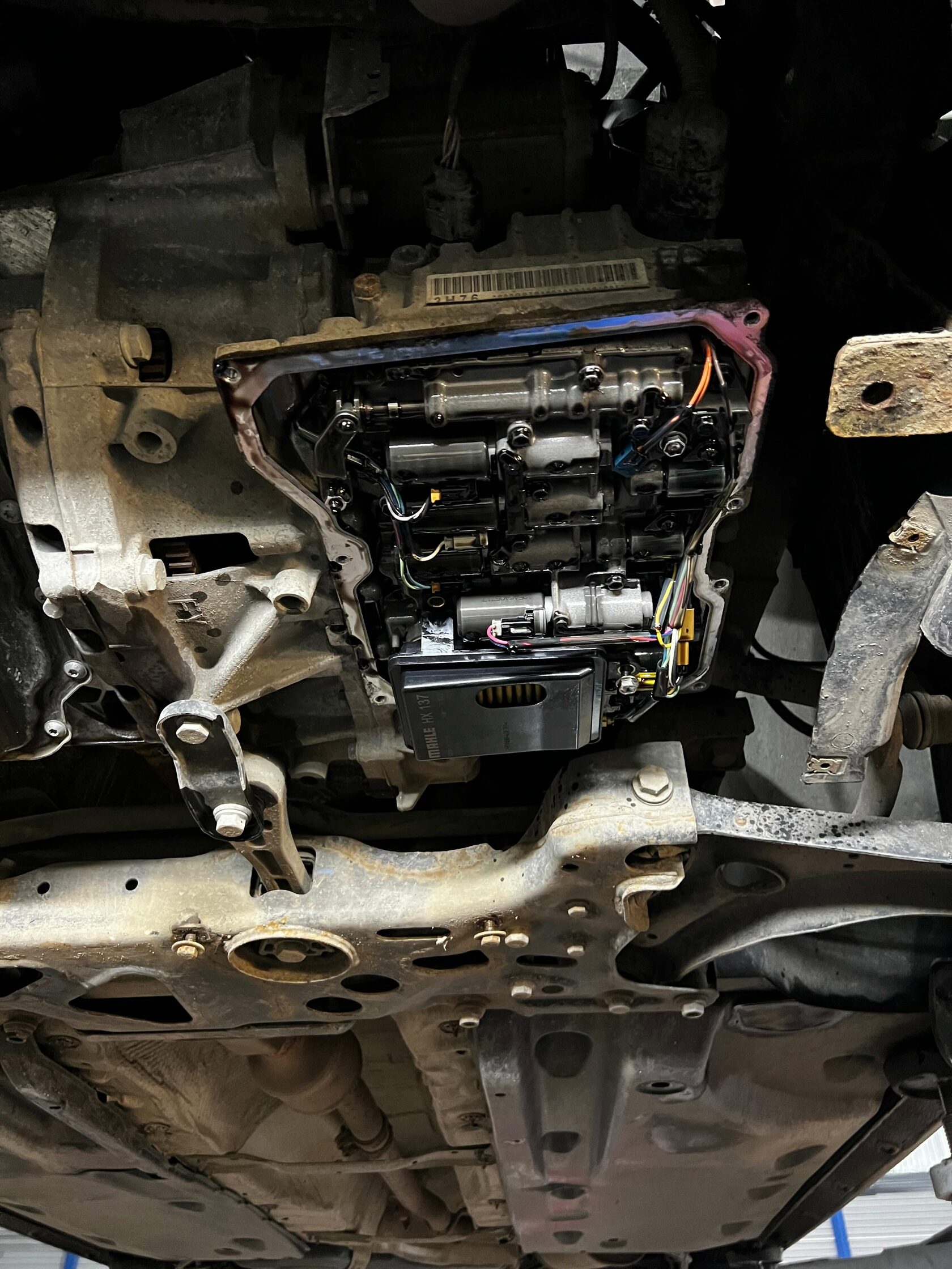 Установка нового фильтра АКПП