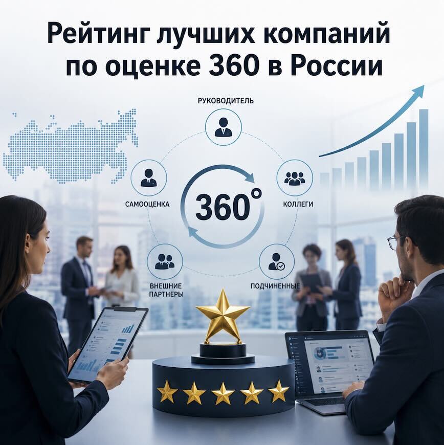 Рейтинг лучших компаний по оценке 360 в России