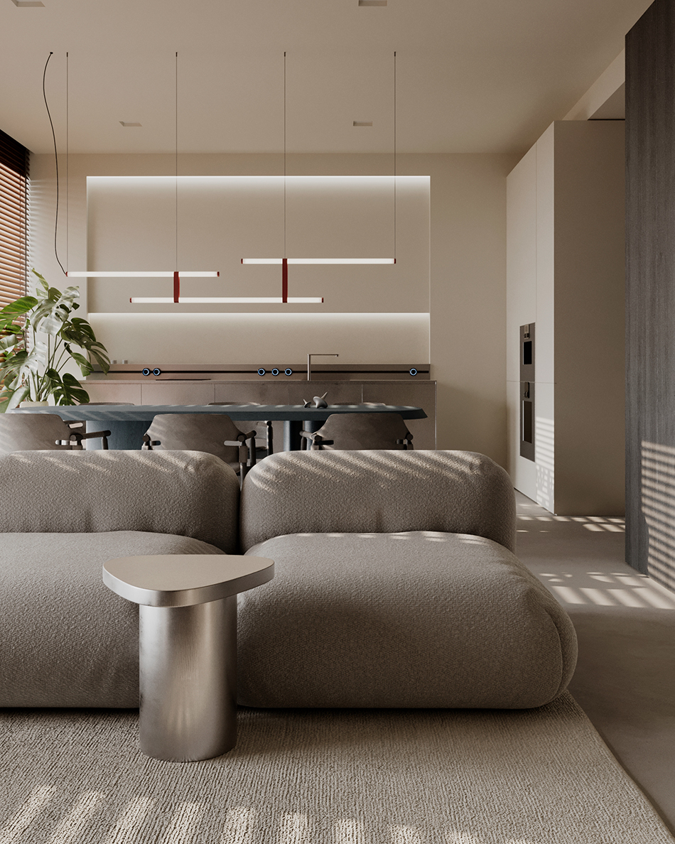 GORKY str. Дизайн квартиры 2024