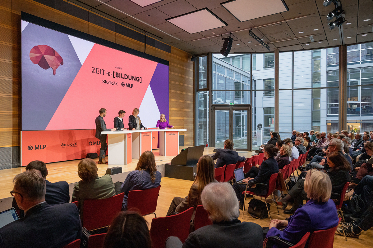 Dokumentation ZEIT für Bildung als Kongressfotograf