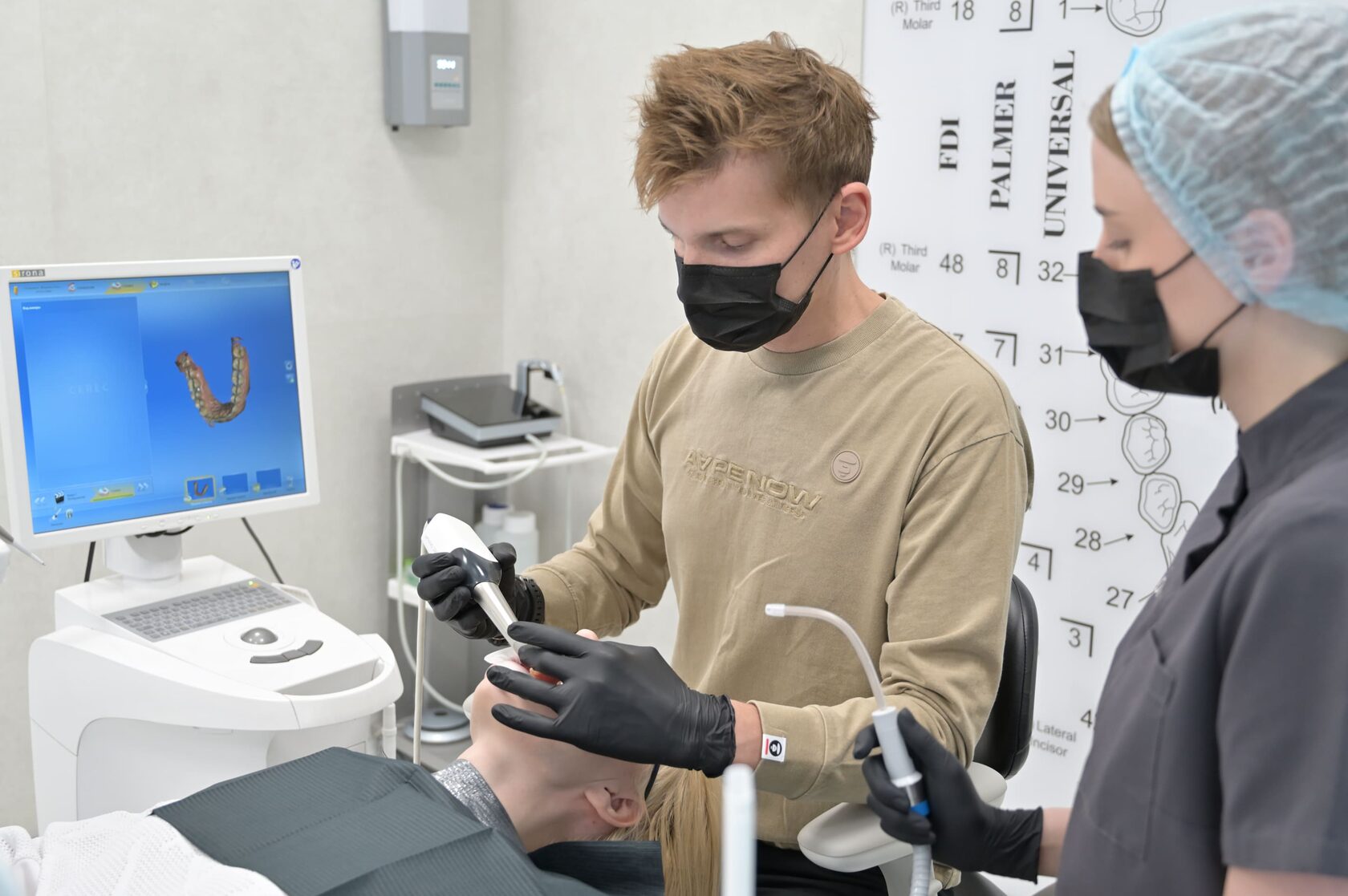 3D-сканирование зубов после лечения в стоматологии Пробел