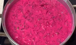 Приготовление холодного свекольника на кефире: шаг 19