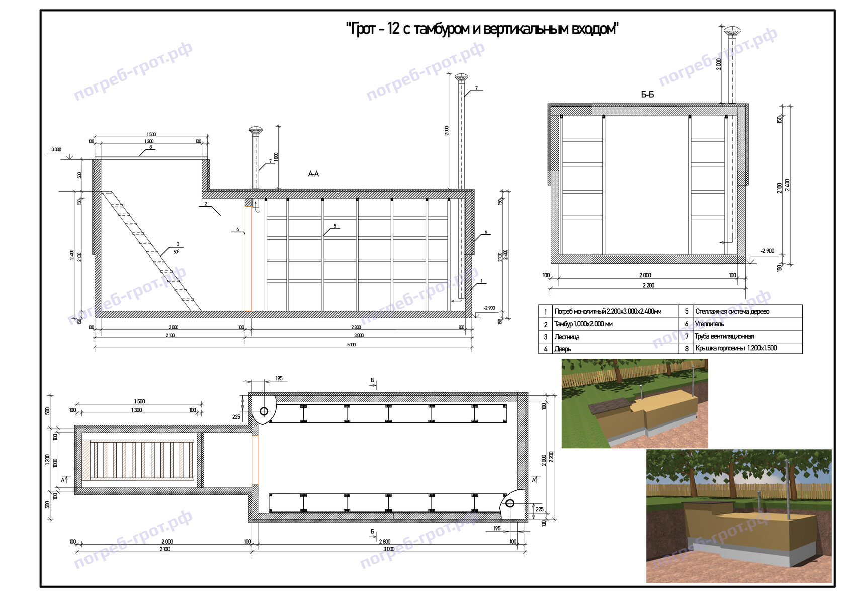 Бетонный Погреб Под Ключ Купить