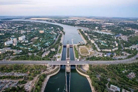 Балаково вид сверху