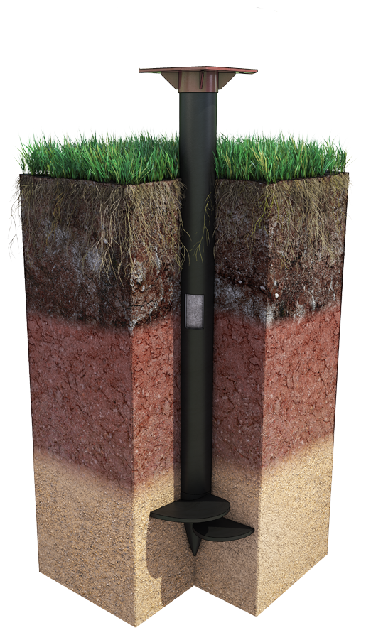 Монтаж свайно-винтовых фундаментов в Москве и ЛО