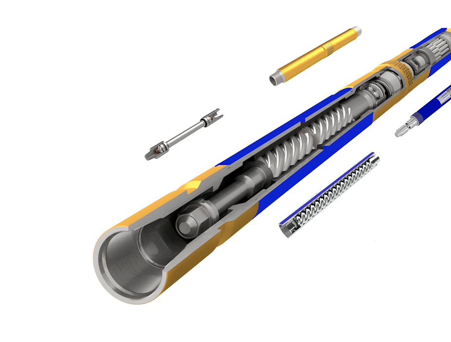 винтового забойного двигателя, 