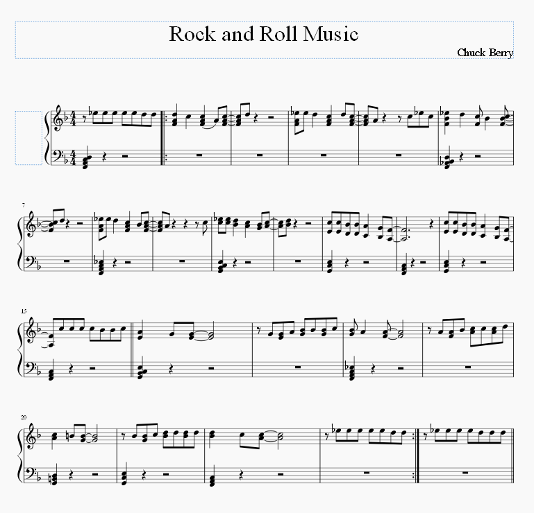 Rock And Roll Music