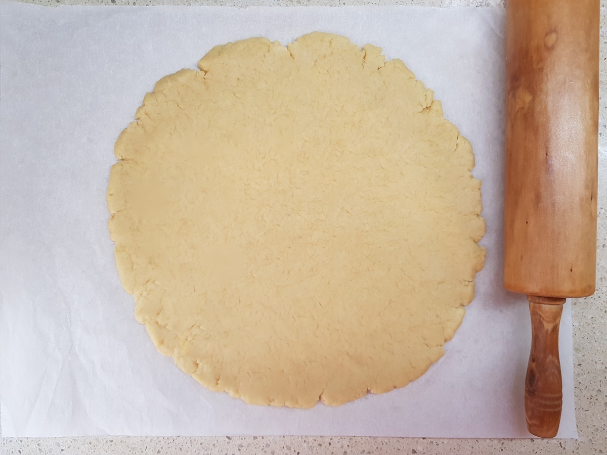 Песочное тесто для французского пирога Тарт Татен. Фото рецепт.