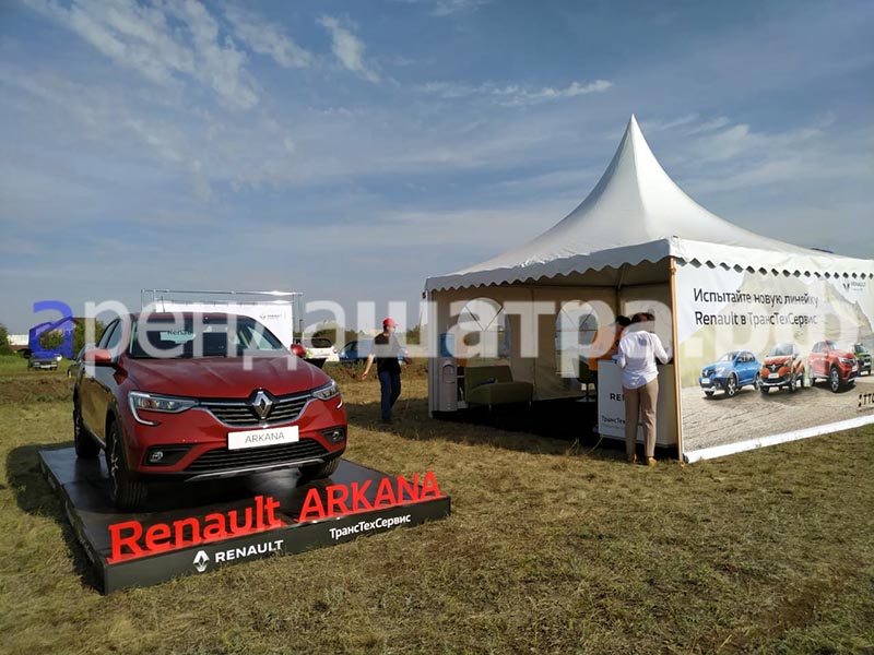 Шатер для Renault Arkana в Оренбурге в Оренбурге, фото&nbsp;3