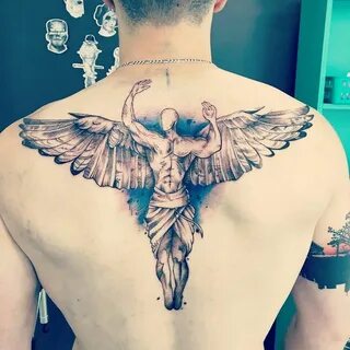 Ангел на спине: символ защиты и духовности